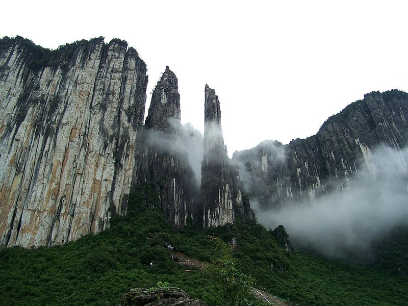 恩施著名景点风光